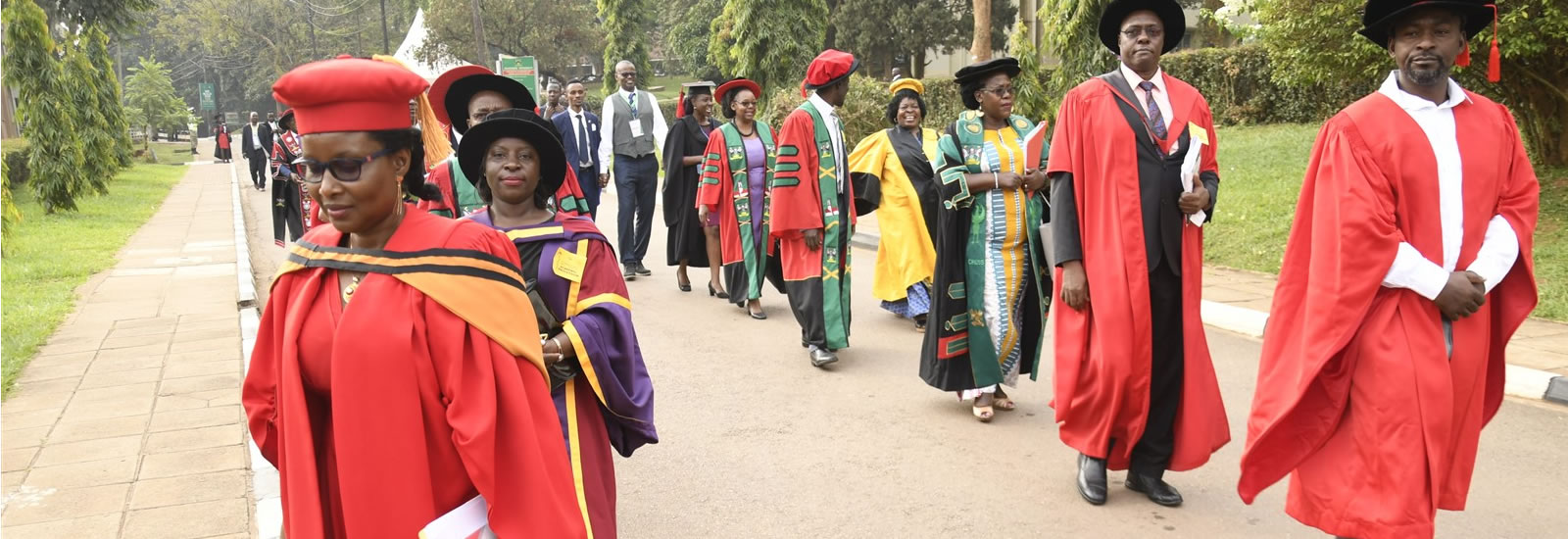  Academic Procession during 73rd Makerere Graduation Ceremony on 17th February 2023
