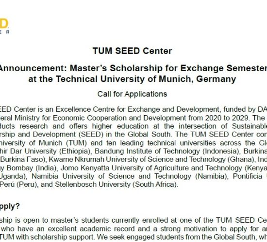 TUM SEED Center
