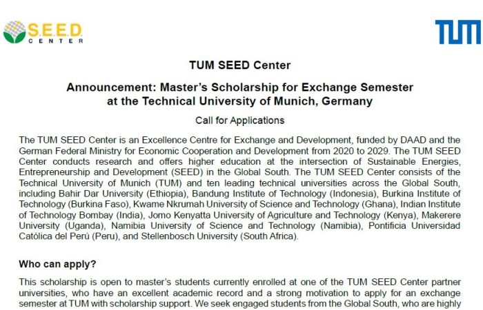 TUM SEED Center