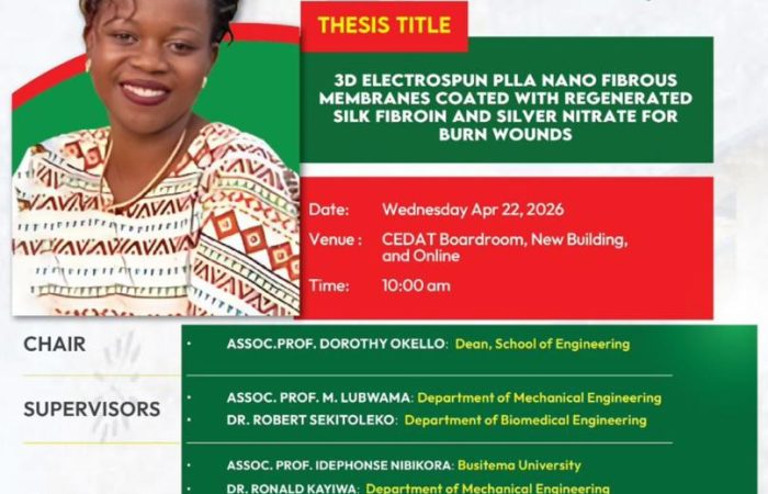 Phd defense for Tusiimire