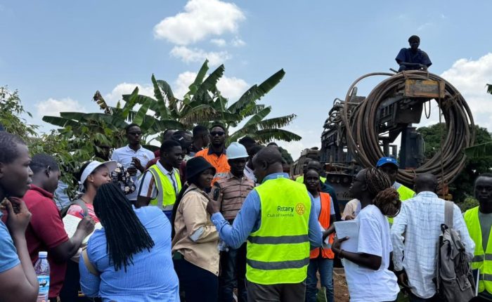 Makerere University Students Drill Borehole to Boost Water Access at Kisozi Health Center III