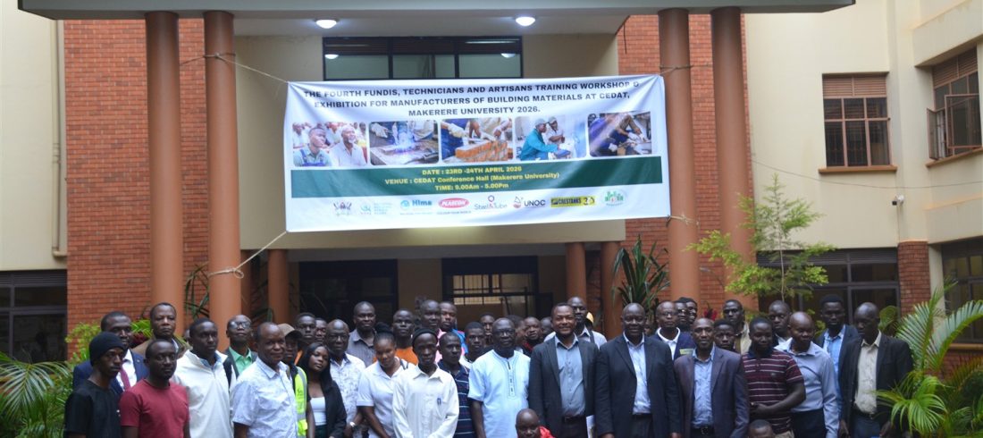 CEDAT Strengthens Uganda’s Construction Workforce through Skills Training