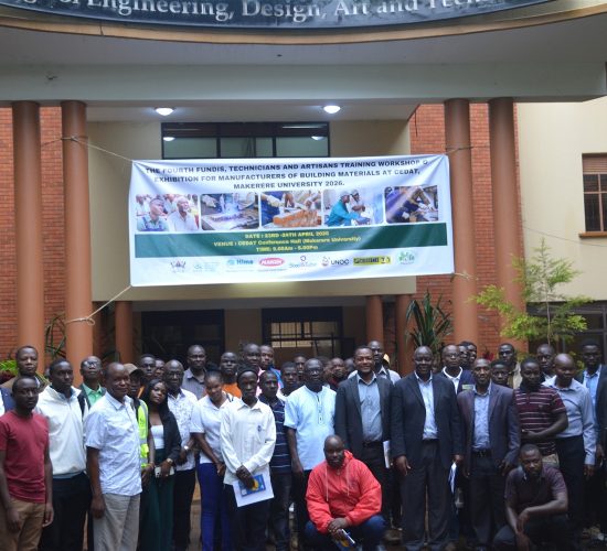 CEDAT Strengthens Uganda’s Construction Workforce through Skills Training