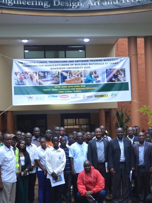CEDAT Strengthens Uganda’s Construction Workforce through Skills Training