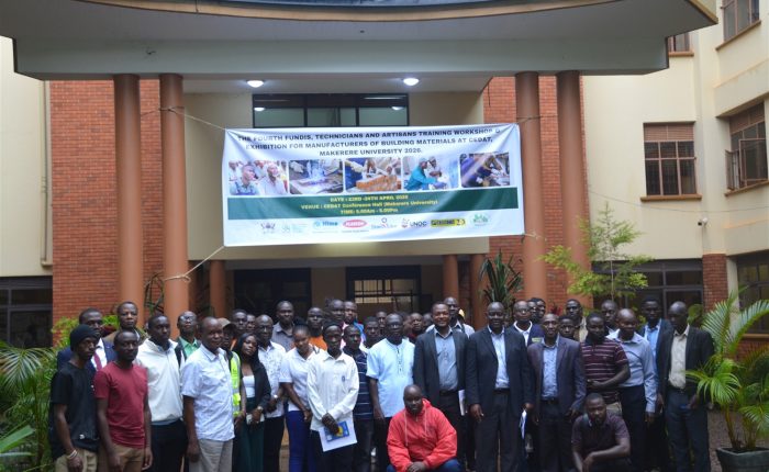 CEDAT Strengthens Uganda’s Construction Workforce through Skills Training