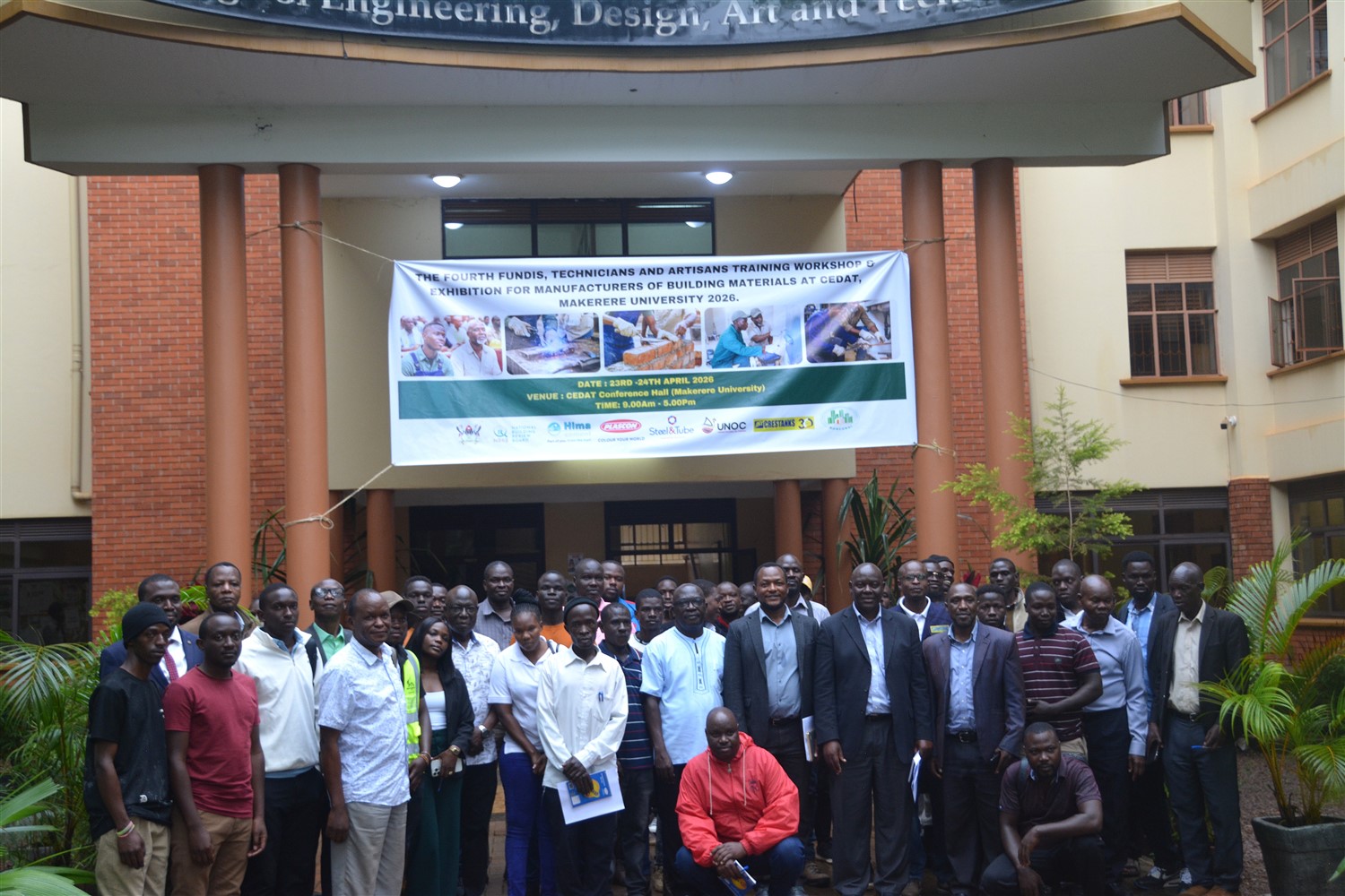 CEDAT Strengthens Uganda’s Construction Workforce through Skills Training