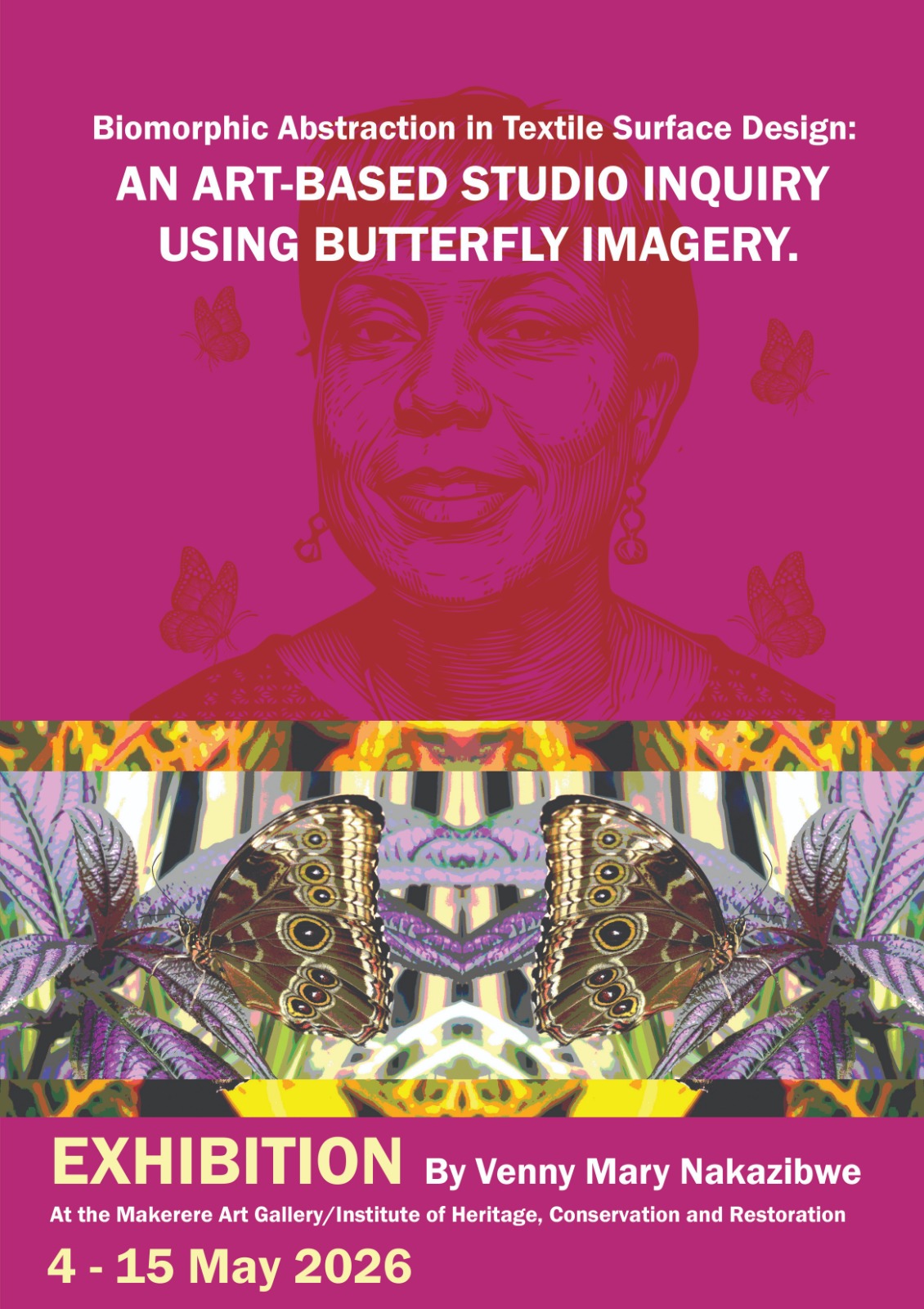Biomorphic Abstraction in Textile Surface Design: AN ART-BASED STUDIO INQUIRY USING BUTTERY IMAGERY.
