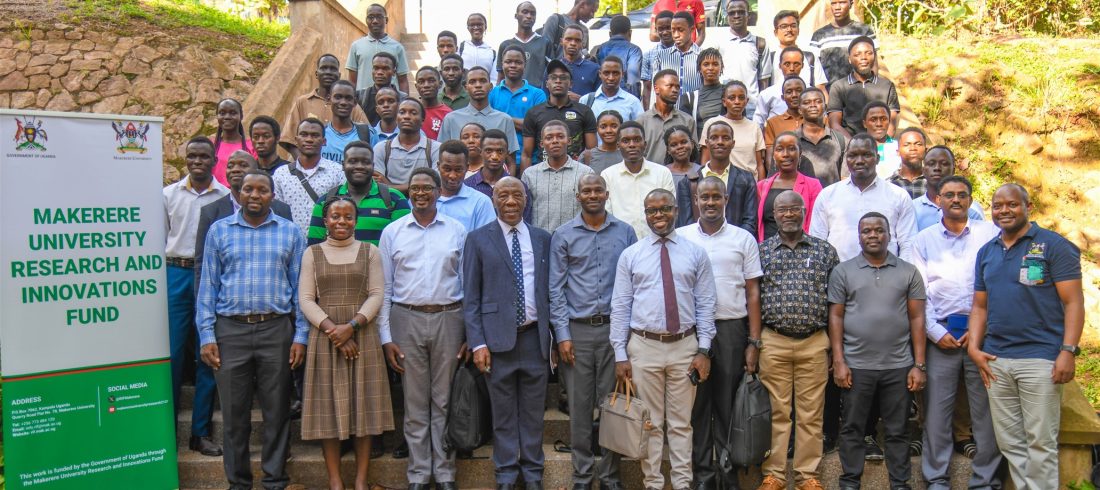 Stakeholders, Industry representatives, the academic and students pose for a picture in front of the CEDAT following the launch of the developed tools developed as part of the LIVWA project, August 26th, 2026.