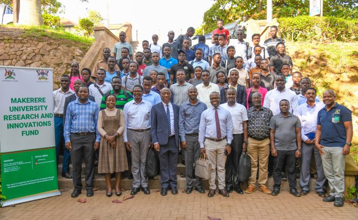 Stakeholders, Industry representatives, the academic and students pose for a picture in front of the CEDAT following the launch of the developed tools developed as part of the LIVWA project, August 26th, 2026.