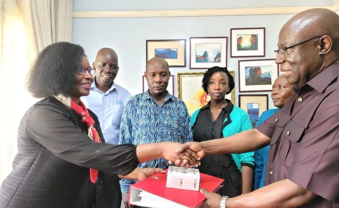 MTSIFA Marks Leadership Transition as Prof. Mukiibi Takes over as Ag. Dean